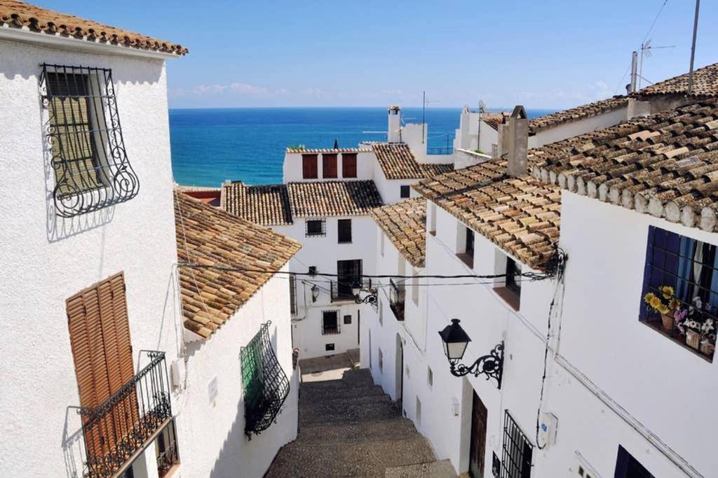 Duplex Piteres Terraza Con Vistas Al Mar By Vero Altea Exterior foto